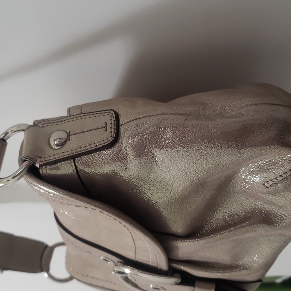 Coach Vintage Soho Elegant Metallic Leather Shoulder Bag - Picture 3 of 12